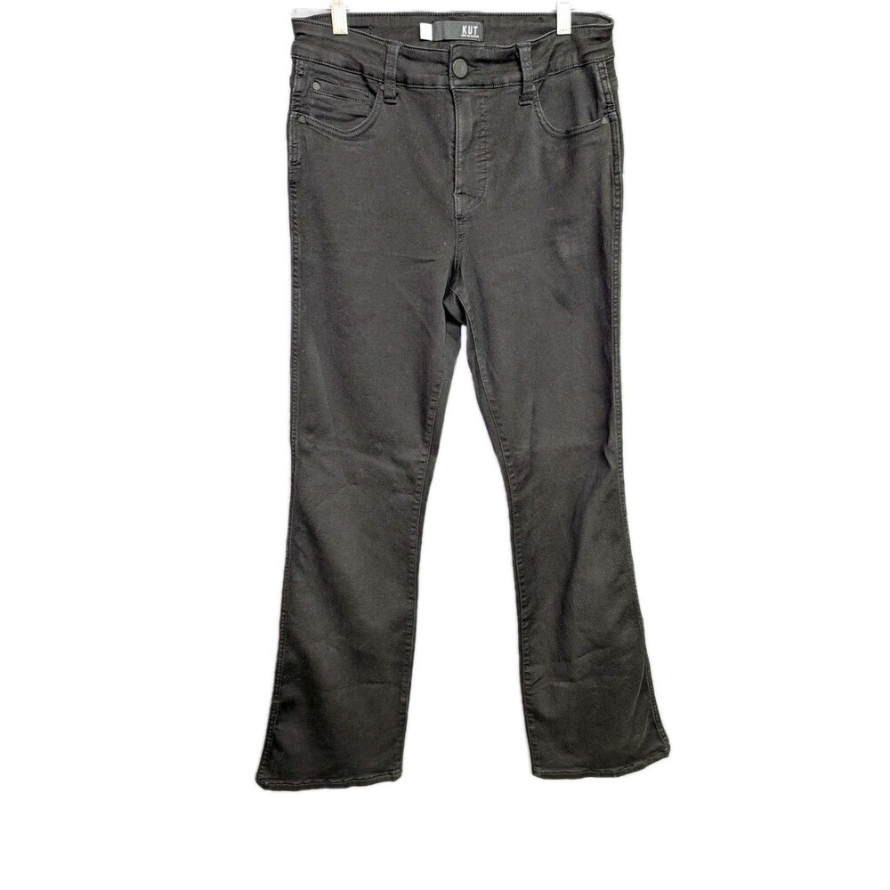 KUT from the Kloth Jeans Women's Size 10 Natalie High Rise Bootcut Black